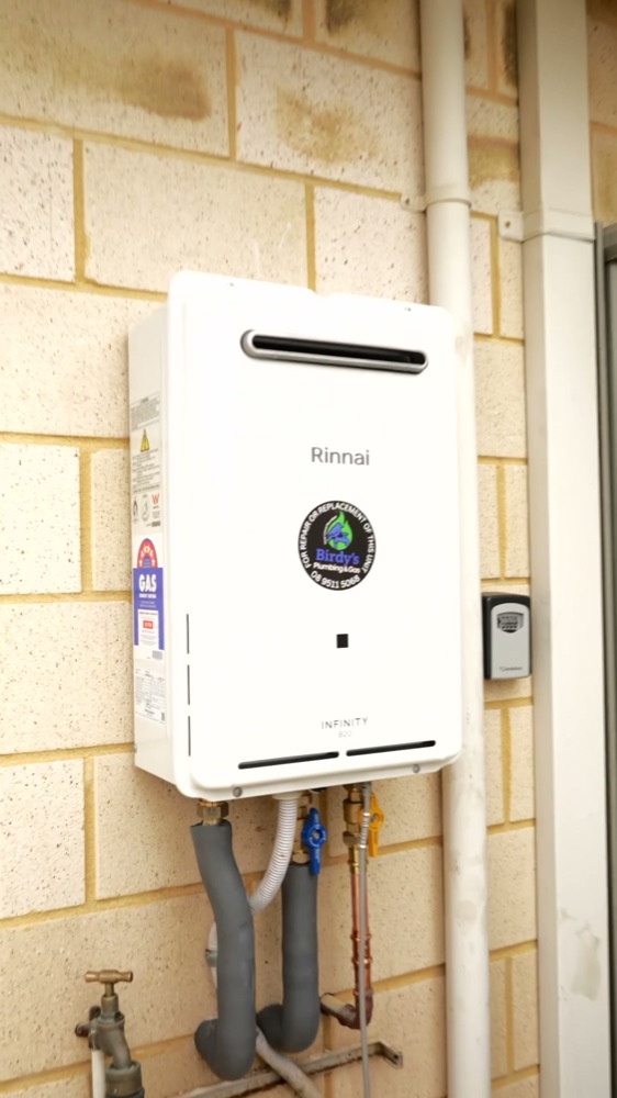 New Rinnai continuous flow unit