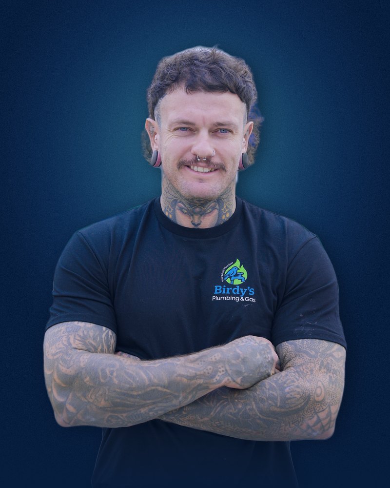 Ruben Bird, owner of Birdy's Plumbing & Gas